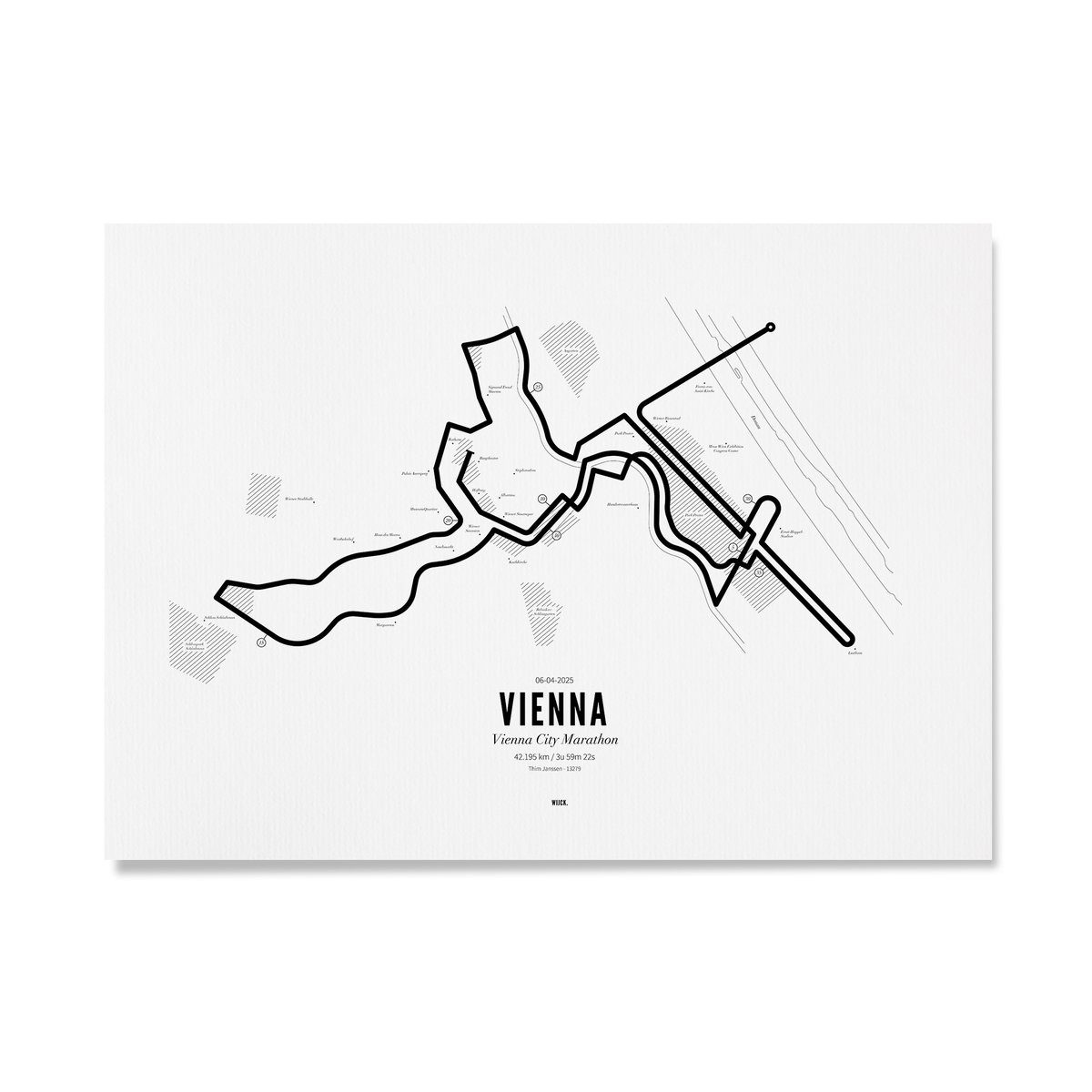 Poster of Marathon Vienna 2025 | WIJCK.